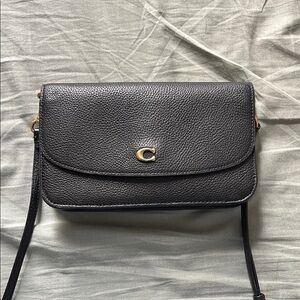 Coach Black Leather Crossbody Bag
